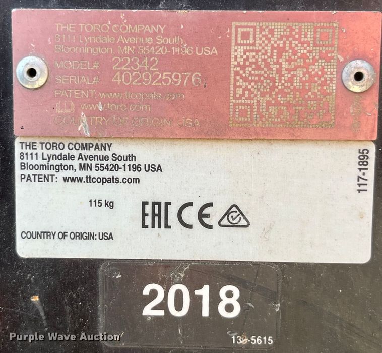 image for item EK8570 Toro Dingo TX 1000 compact utility loader