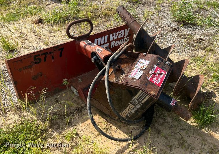 image for item EK8572 General 753 skid steer auger