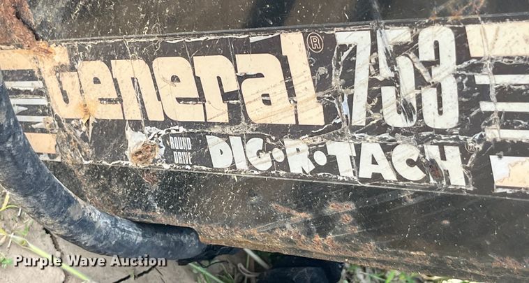 image for item EK8572 General 753 skid steer auger