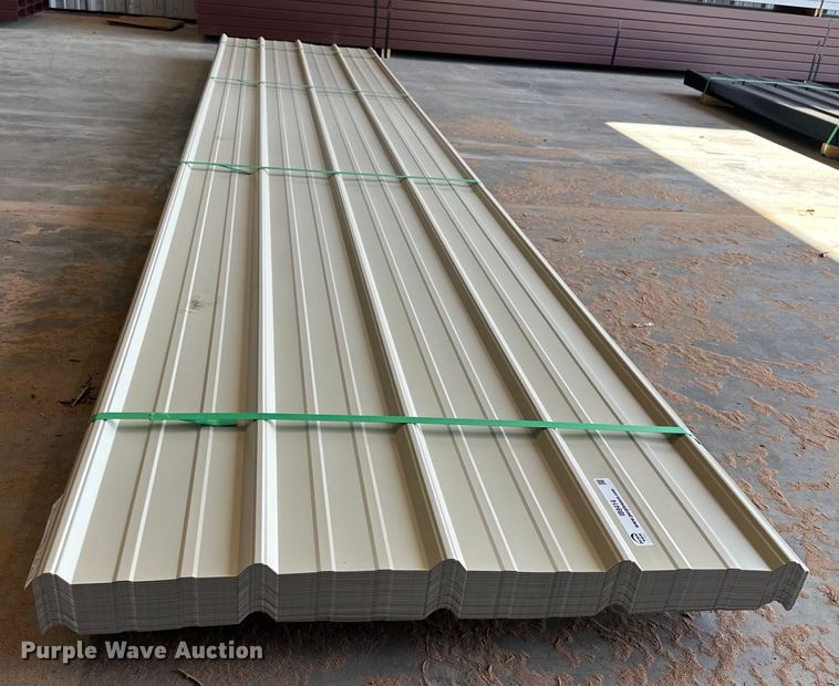image for item IB9414 (115) Sheets of Doerksen Metal Components metal siding/roofing