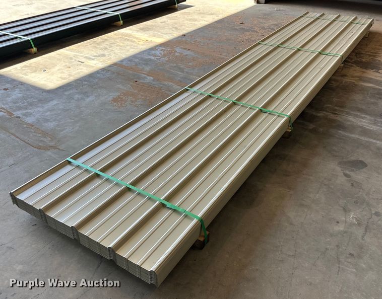 image for item IB9414 (115) Sheets of Doerksen Metal Components metal siding/roofing