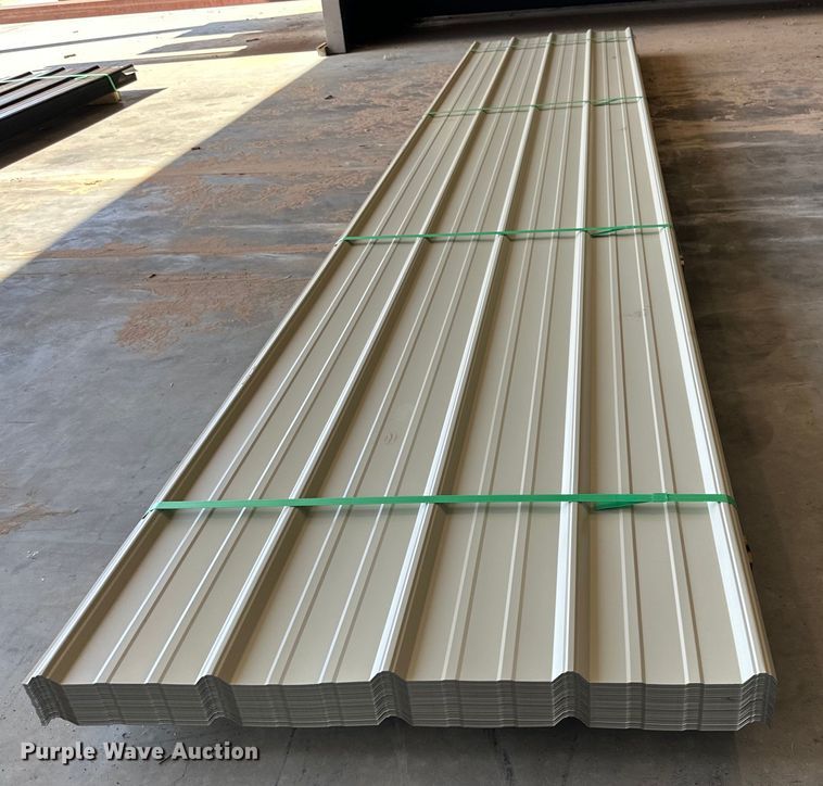 image for item IB9414 (115) Sheets of Doerksen Metal Components metal siding/roofing