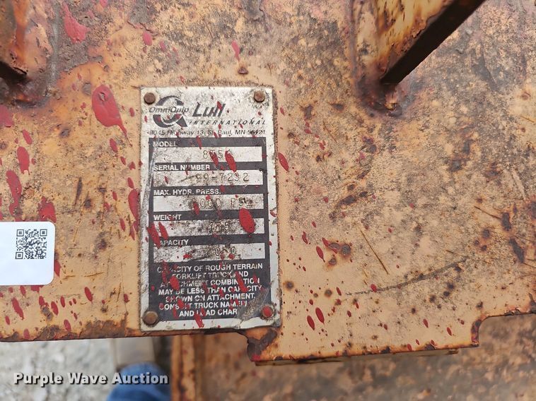 image for item IO9955 Omniquip Lull 8T50 48