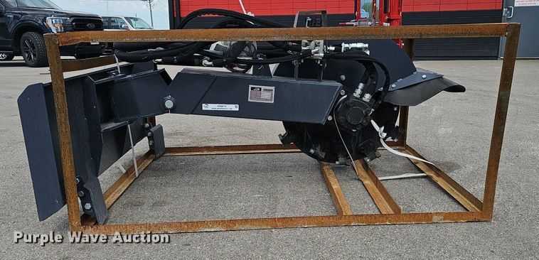 image for item IO9970 2024 Handy Attachments HSSG27 skid steer stump grinder