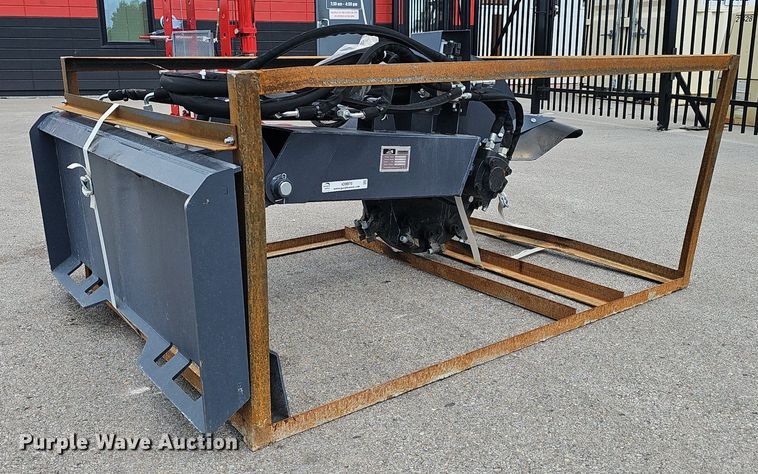 image for item IO9970 2024 Handy Attachments HSSG27 skid steer stump grinder