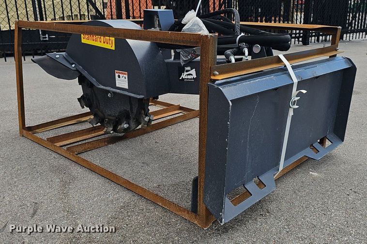 image for item IO9970 2024 Handy Attachments HSSG27 skid steer stump grinder