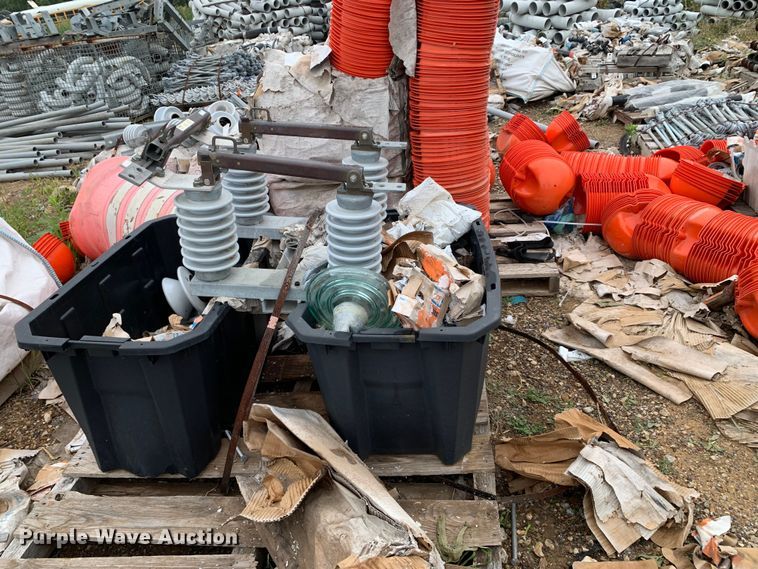 image for item JT9839 Approximately 50 pallets of electrical components 