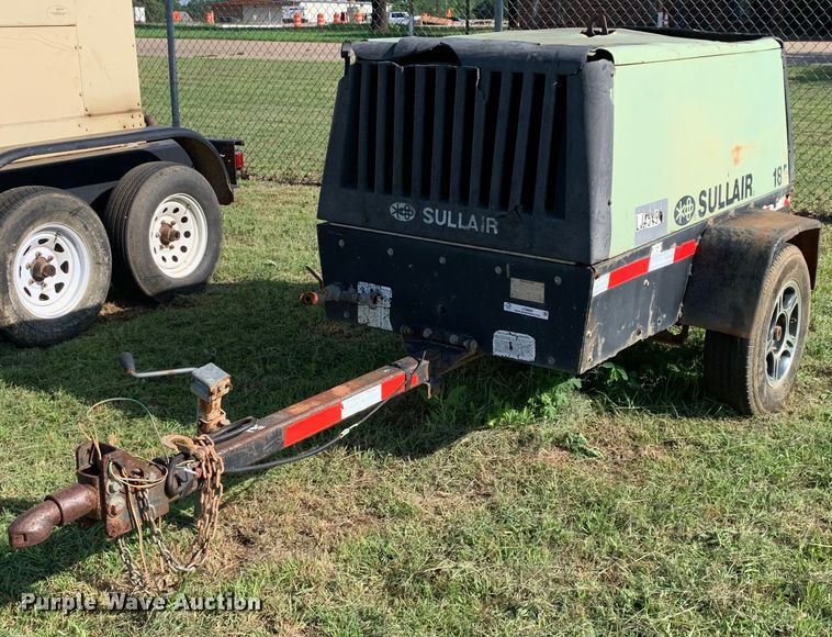 image for item JT9860 Sullair 185DPQCAT air compressor