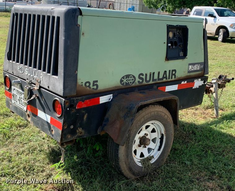 image for item JT9860 Sullair 185DPQCAT air compressor