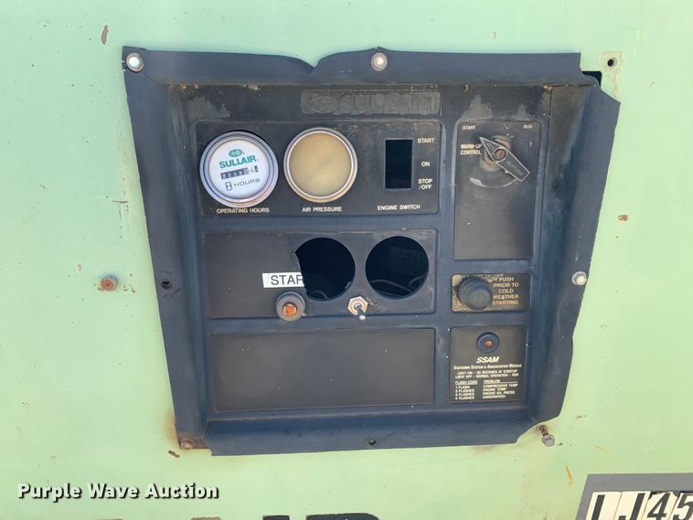 image for item JT9860 Sullair 185DPQCAT air compressor