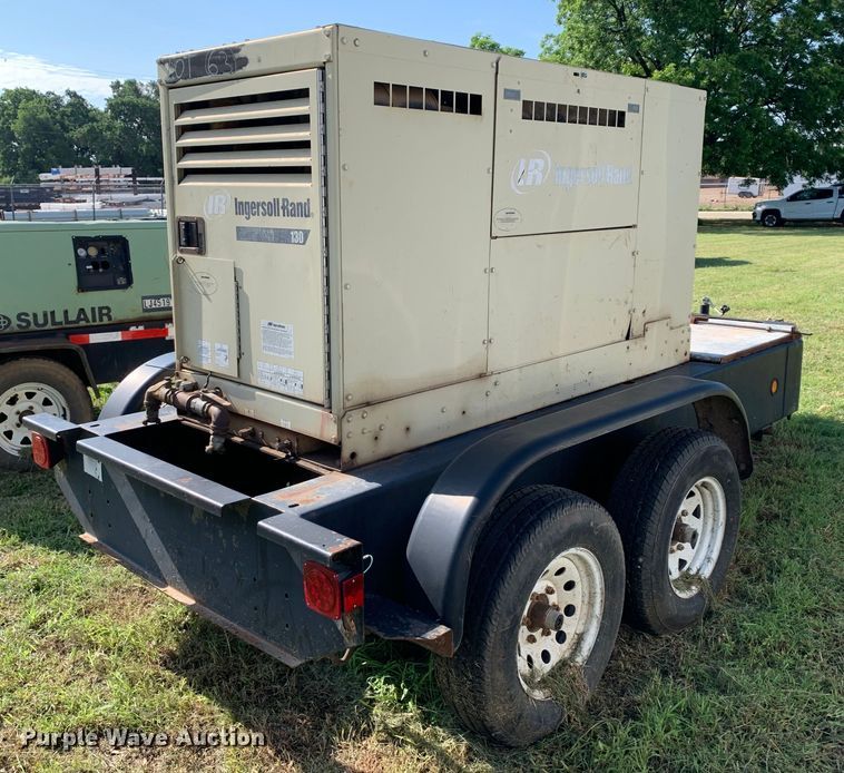 image for item JT9861 2008 Ingersoll-rand  130 air compressor