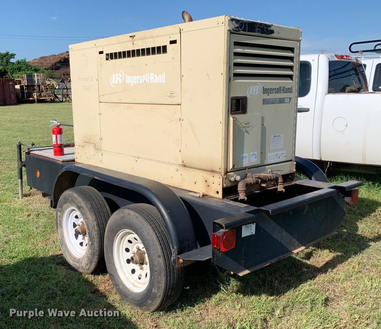 image for item JT9861 2008 Ingersoll-rand  130 air compressor