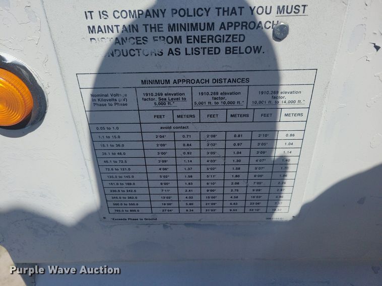 image for item KB9021 1991 Ford F700 bucket truck