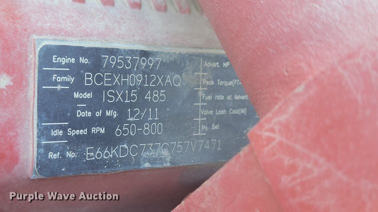 image for item KB9041 2012 Kenworth T800 hydrovac truck