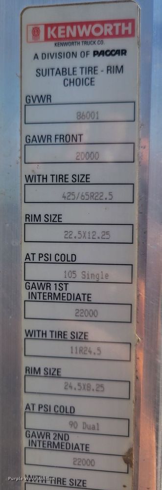 image for item KB9041 2012 Kenworth T800 hydrovac truck