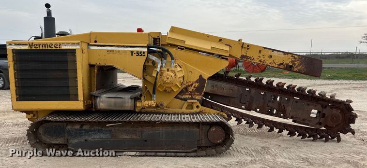 image for item KV9804 1993 Vermeer T555 trencher