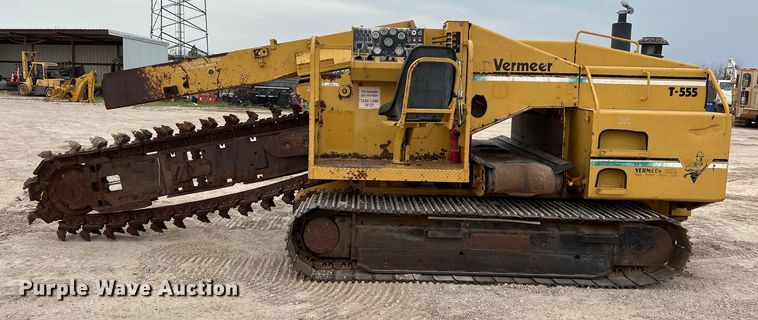 image for item KV9804 1993 Vermeer T555 trencher
