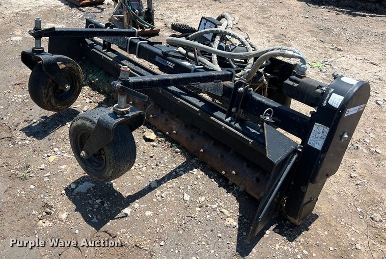 image for item LU9849 John Deere  PR84B skid steer soil conditioner