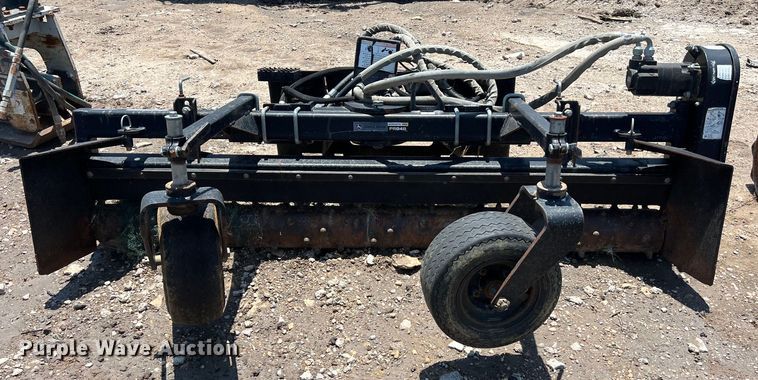 image for item LU9849 John Deere  PR84B skid steer soil conditioner