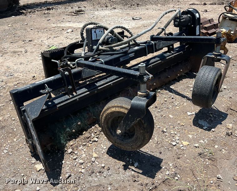 image for item LU9849 John Deere  PR84B skid steer soil conditioner