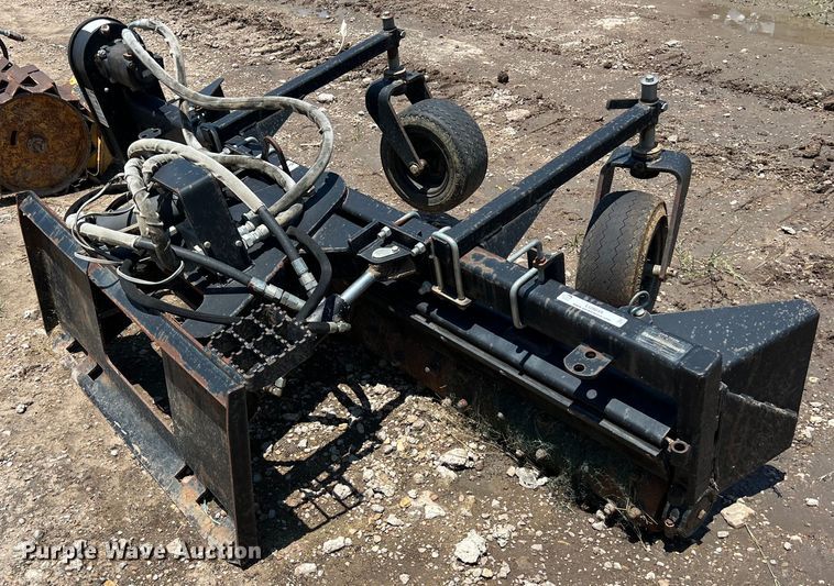 image for item LU9849 John Deere  PR84B skid steer soil conditioner