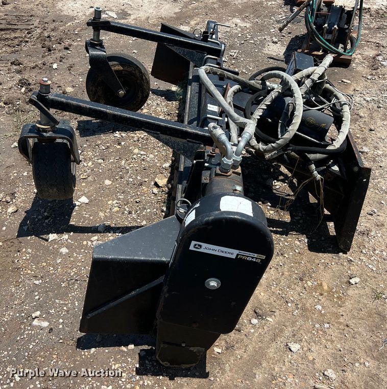 image for item LU9849 John Deere  PR84B skid steer soil conditioner