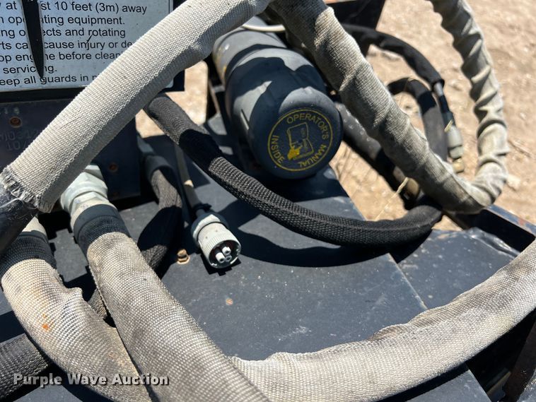 image for item LU9849 John Deere  PR84B skid steer soil conditioner