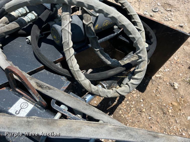 image for item LU9849 John Deere  PR84B skid steer soil conditioner