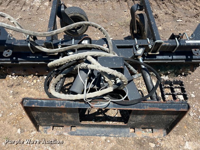 image for item LU9849 John Deere  PR84B skid steer soil conditioner