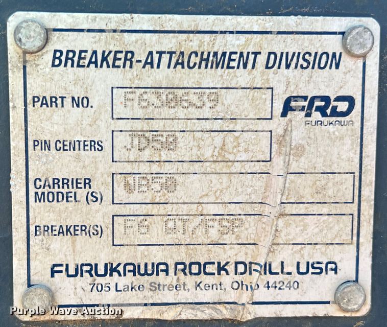 image for item LU9850 FRD HP65-II plate compactor