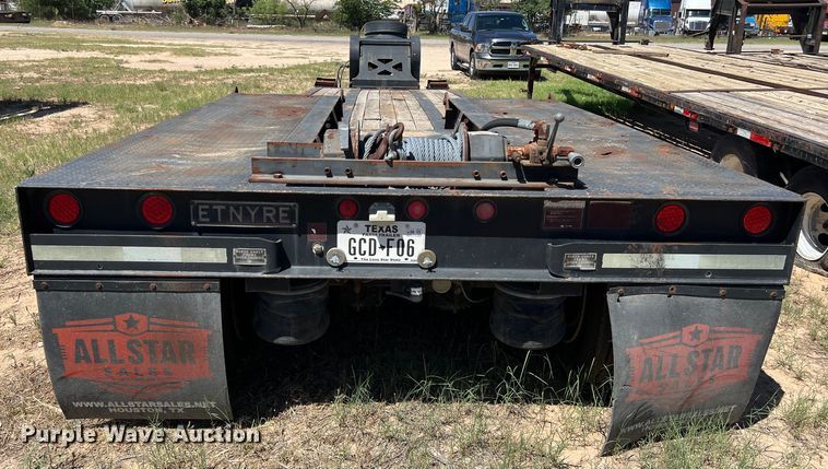 image for item LU9870 1994 Etnyre RTB40TD3-T1 lowboy equipment trailer