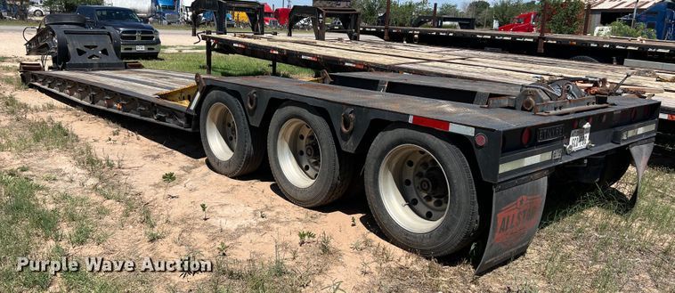 image for item LU9870 1994 Etnyre RTB40TD3-T1 lowboy equipment trailer