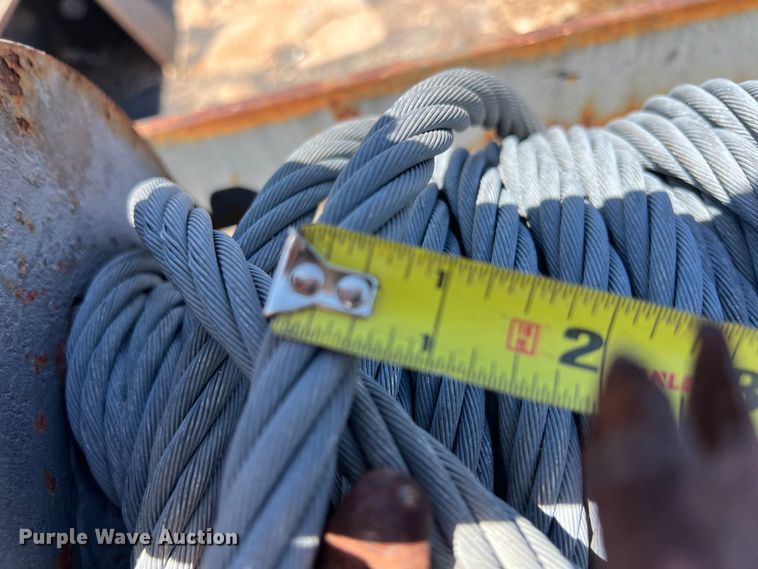 image for item LU9870 1994 Etnyre RTB40TD3-T1 lowboy equipment trailer