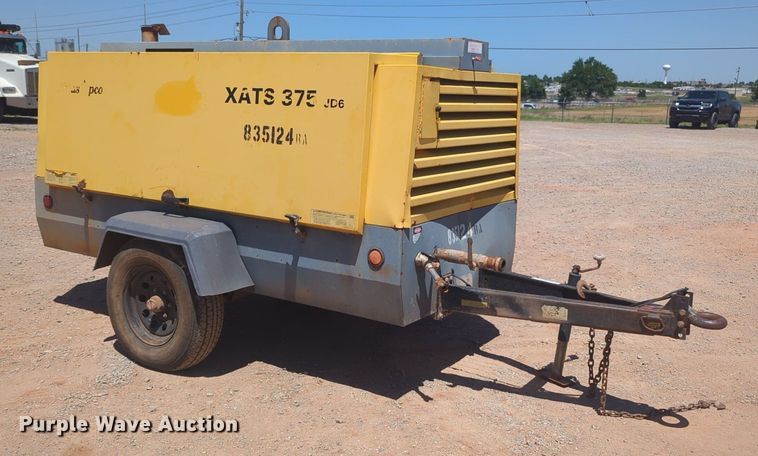image for item NG9787 2010 Atlas Copco XATS 375 T3 air compressor