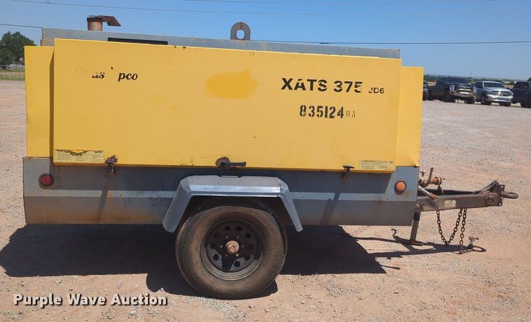 image for item NG9787 2010 Atlas Copco XATS 375 T3 air compressor