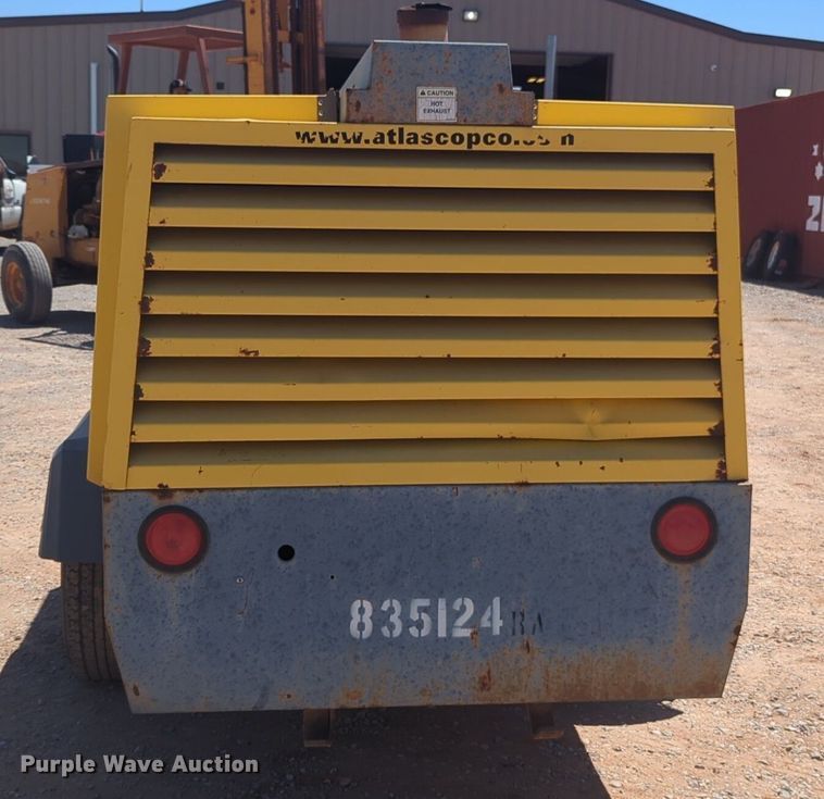 image for item NG9787 2010 Atlas Copco XATS 375 T3 air compressor