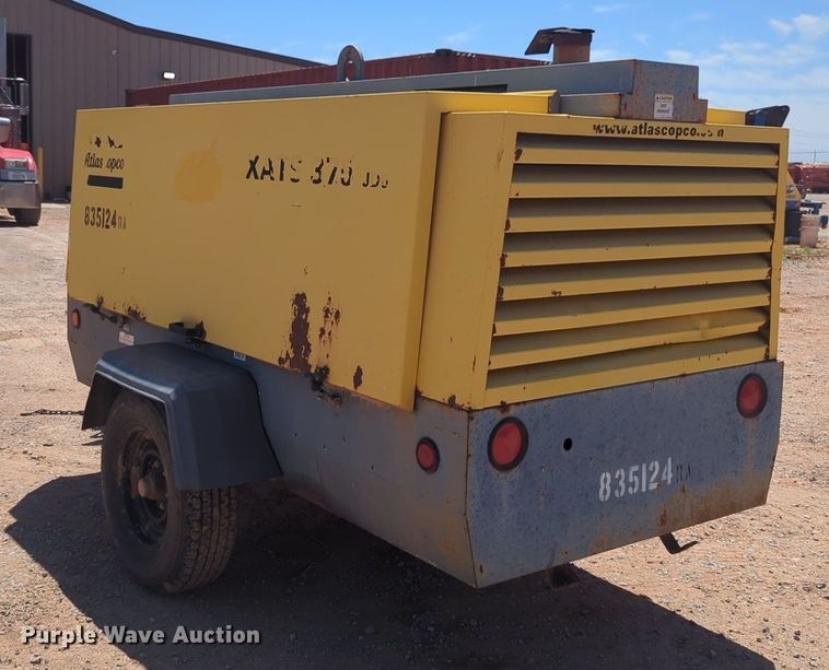 image for item NG9787 2010 Atlas Copco XATS 375 T3 air compressor