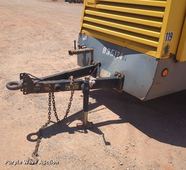 image for item NG9787 2010 Atlas Copco XATS 375 T3 air compressor