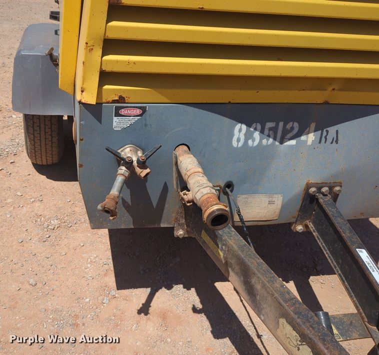 image for item NG9787 2010 Atlas Copco XATS 375 T3 air compressor