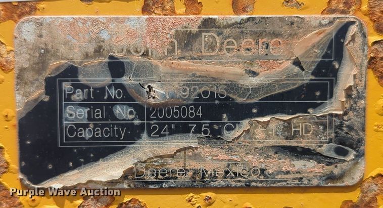 image for item NG9790 John Deere bucket