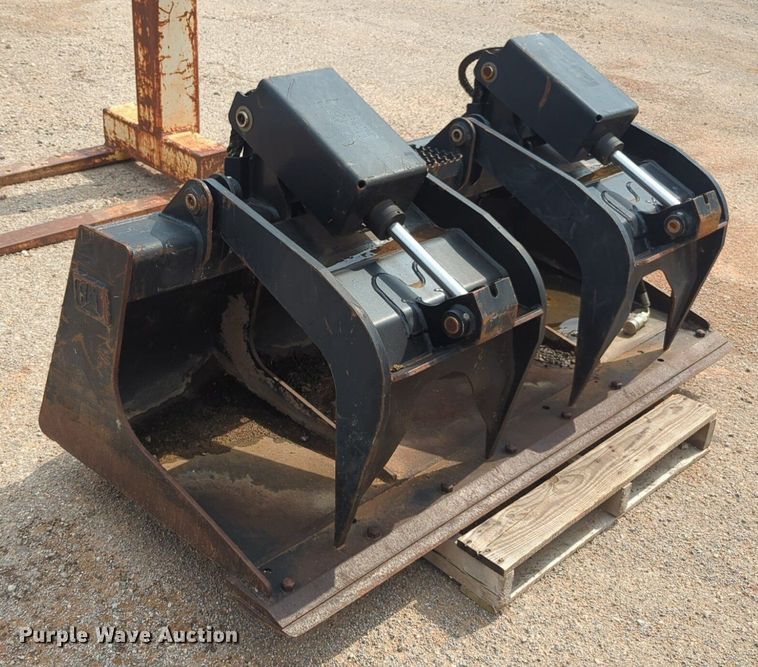 image for item NG9807 Caterpillar 157-7224 skid steer grapple bucket