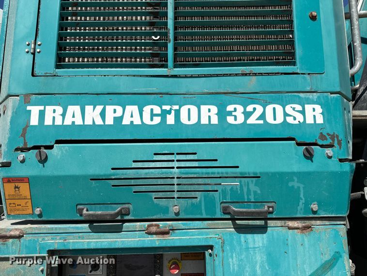 image for item NL9814 2017 Powerscreen Trakpactor 320SR impact crusher screening plant