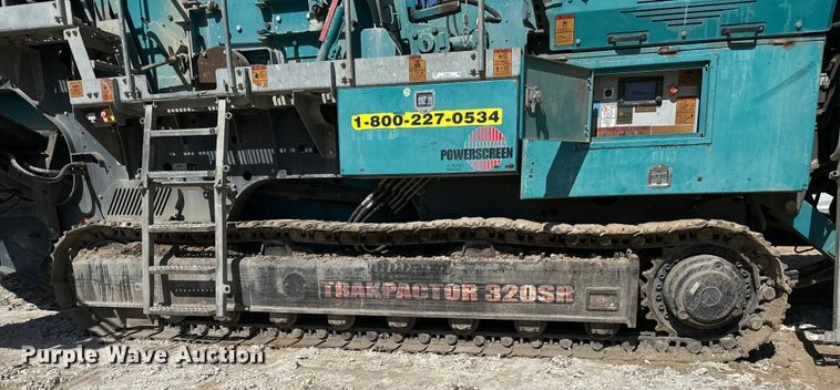 image for item NL9814 2017 Powerscreen Trakpactor 320SR impact crusher screening plant