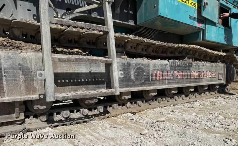 image for item NL9814 2017 Powerscreen Trakpactor 320SR impact crusher screening plant