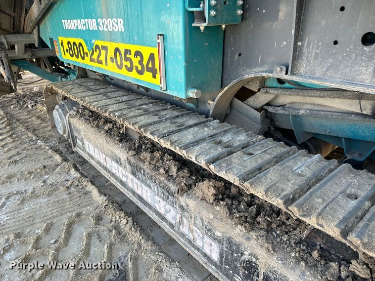 image for item NL9814 2017 Powerscreen Trakpactor 320SR impact crusher screening plant
