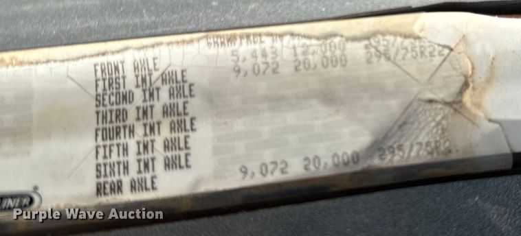 image for item NL9844 2005 Freightliner  Century Class S/T dump truck