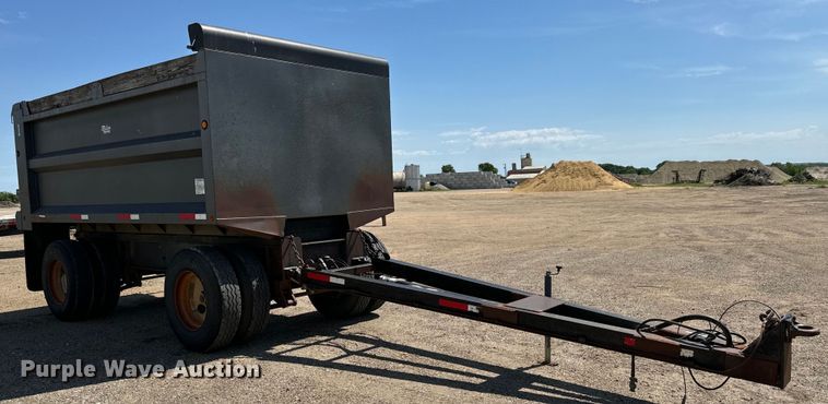 image for item NL9845 2010 Martin end dump pup trailer