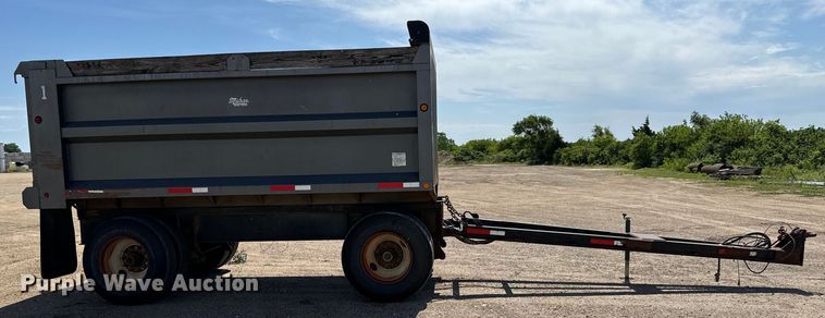image for item NL9845 2010 Martin end dump pup trailer