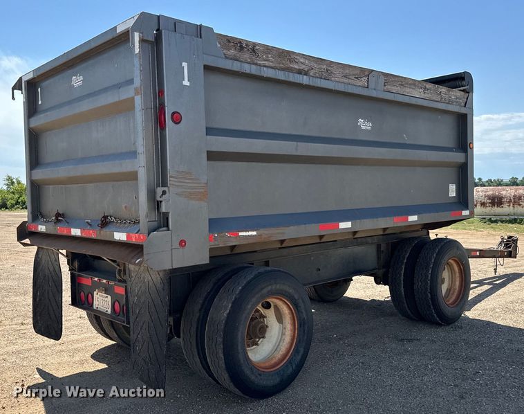 image for item NL9845 2010 Martin end dump pup trailer