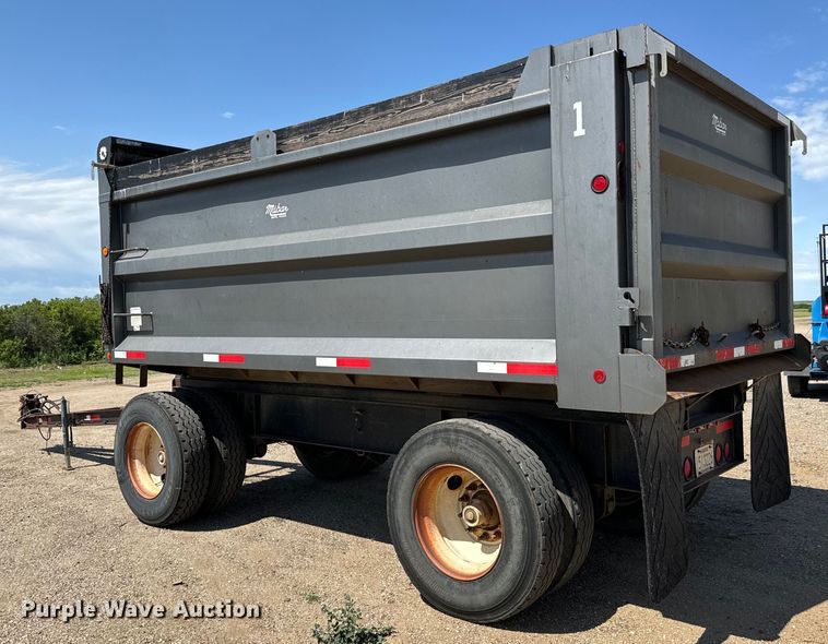 image for item NL9845 2010 Martin end dump pup trailer
